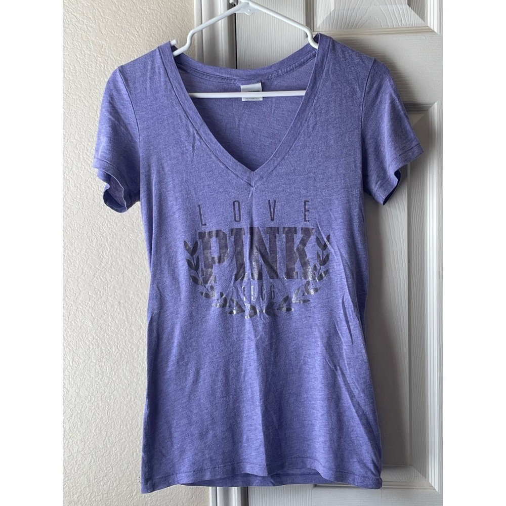 2/$12 PINK Victoria’s Secret NWOT Casual Tee Shirt - Purple